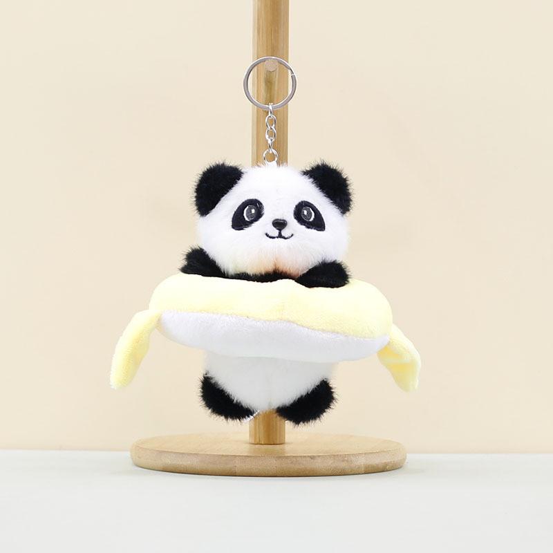 Cute Multi-season Panda Plush Keychain And Bag Decoration For All Occasions
