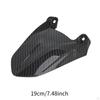 Motorcycle Rear Fender Mudguard Carbon Fiber Wheel Protection Mud Flap Multifunction for MX3