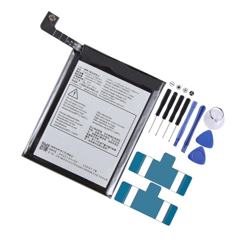 Upgraded 4500mAh Battery Pack Includes Repairing Toolkit For 10 Mobile Phone Accessories Replacement Battery