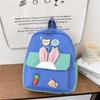 Backpack Cartoon Rabbit Ith Soft Nylon Fabric And Animal Print Children For