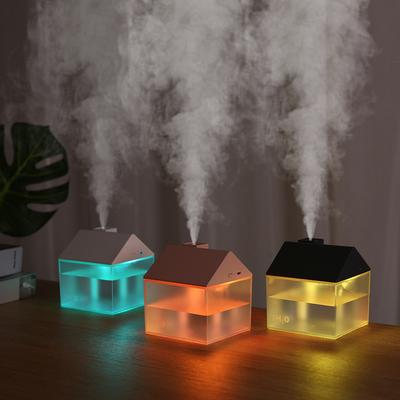 Domácí zvlhčovač 3v1 USB 250ml Ultrazvukový výrobník vzdušné mlhy Přenosný Aroma Difuzér esenciálního oleje Barevná noční lampa Zvlhčovač