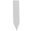 100Pcs White Plastic Plant Labels Waterproof Gardening Plant Classification Sorting Sign Tag Garden Supplies Flower Pot Decor