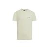 Crew Neck Letter Short Sleeve T-Shirt Men Tops Green COFBT-H26380-PKC