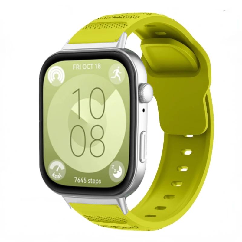 Silicone Strap For Huawei Watch Fit 3 Smartwatch Soft Breathable Bracelet Wristband for Huawei Watch Fit 3 Replacement Correa