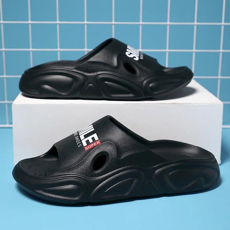 

Мужские сандалии из натуральной кожи, домашние тапочки, мужская летняя обувь, распродажа, тапочки для гостиной, домашние тапочки для ходьбы, настоящие мужские тапочки 44-45