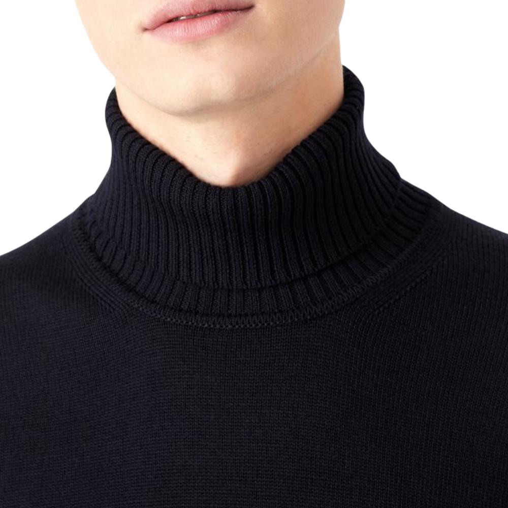EMPORIO ARMANI Cashmere Sweater Men's Black 8N1M46-1M71Z-0999