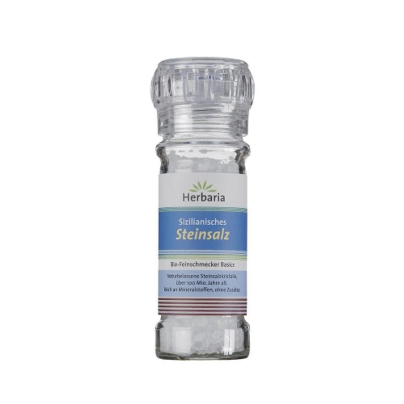 Herbaria Sicilian Salt (rock salt grinder) 100g