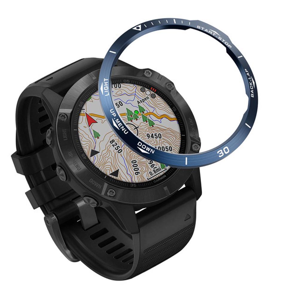 Bezel for Garmin Fenix 7 7X 6 6X Pro 5 5X Plus Smart Watch Ring Bezel Styling Frame Case Cover Anti-Scratch Protector Cover Ring