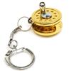 Outdoor Fishing Tackle Gift Fishing Reel Keychain Portable Practical Bag Pendant