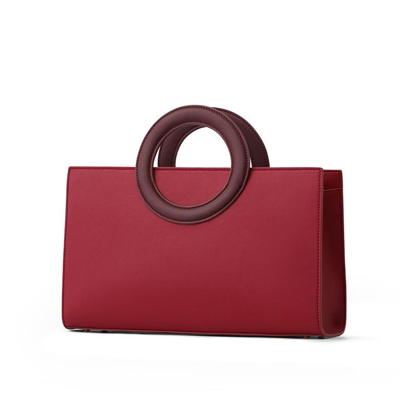 

Meiyago Red Wedding Gift Bag Women s 2025 Bridal Model Niche Premium Texture Large Capacity Portable Crossbody Wedding Bag красный