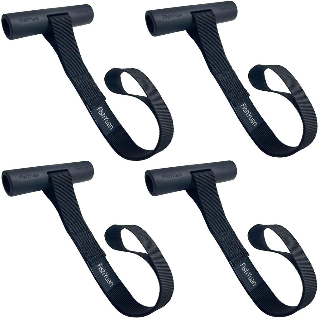 FishYuan Quick Loop Fast Kayak and Canoe Anchor Strap for Car Hood and Trunk - Tie-Down