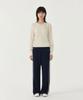 COVERNAT WOMAN Taping Straight Sweatpants Dark Navy