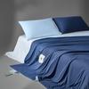 New Cool Feeling Summer Blanket Breathable Cooling Air Conditioner Quilt Silky Touch Bare-Sleeping Comforter Single Double Duvet