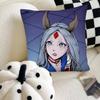 Anime Cosmic Princess Kaguya Pillow Case Fashion Square Pillowcase Bedroom Sofa Room Ins Decoration Leisure