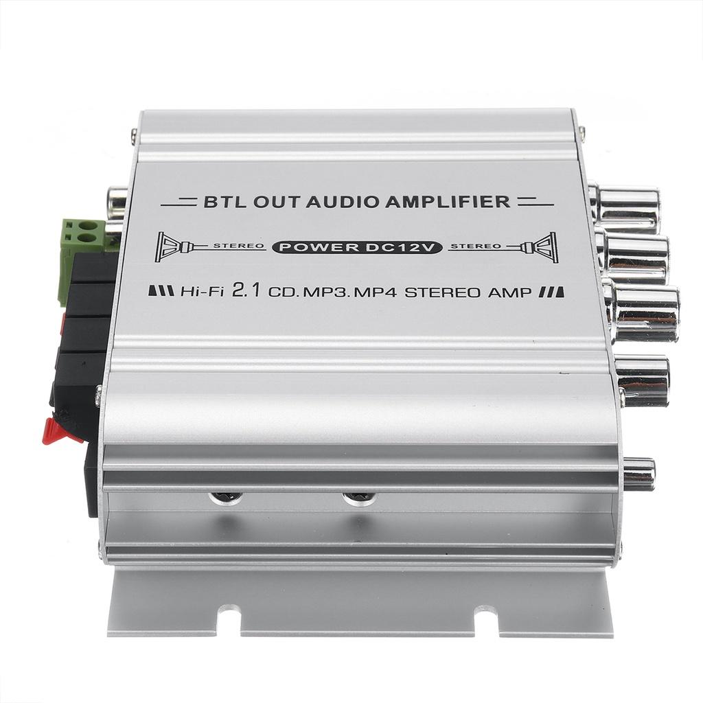 DC 12V 40W 2.1 Channel Super Bass Large Filter for DVD/CD Speaker MP3 Hifi Amplifier