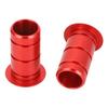 Mountain Road Cycle Hub Thru Axle Adapter 15MM To 12MM Front Thru Axle Adapter Aluminum Alloy Red