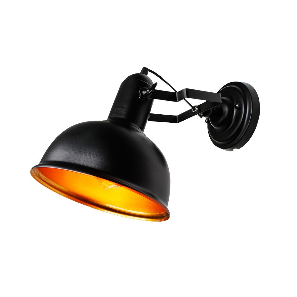 

Ретро настенный светильник 90-260 В промышленный железный настенный светильник для спальни, гостиной, лофта, винтажное настенное бра, регулируемое E27, домашний светильник