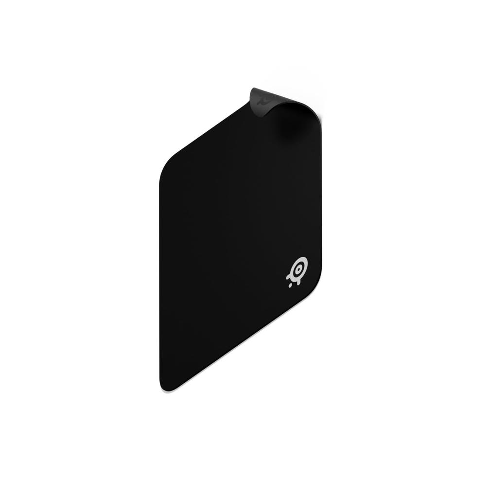 SteelSeries Gaming Mouse Medium 32cm x 27cm x QcK 63004 Pad, Cloth, Size, Black, 0.2cm,