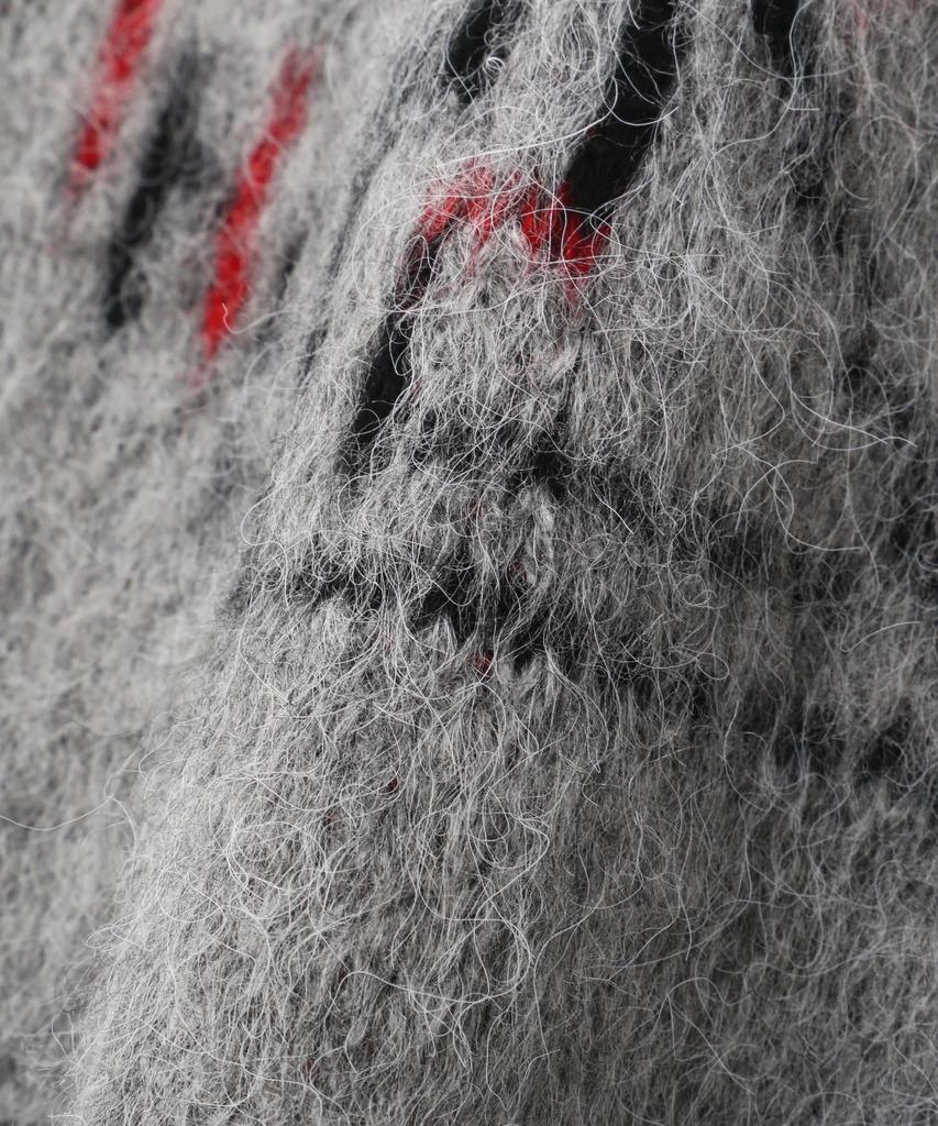 Schott SHAGGY KNIT ORIGINAL HEART Men's Size L 410 Charcoal 782-4240001