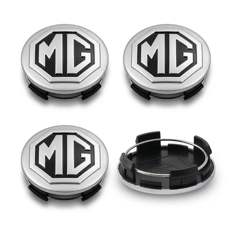 4Pcs 56MM Car Wheel Hub Center Caps Emblem Cover For MG ZS MG5 MG6 MG7 MG4 EV Cyberster HS ONE GT GS MG3 Car Accessories Q0