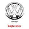 W151Car Logo Front Grille Rear Trunk Decoration Sticker Accessories For Volkswagen Touareg Passat Magotan Golf 6 7 7.5 8 Polo Tiguan