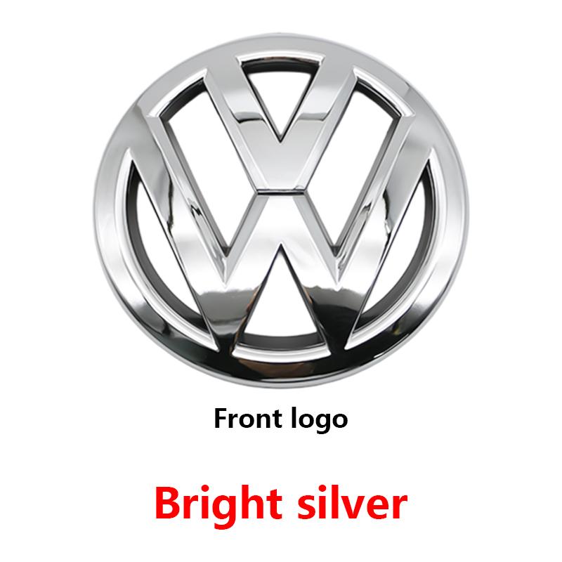 W151Car Logo Front Grille Rear Trunk Decoration Sticker Accessories For Volkswagen Touareg Passat Magotan Golf 6 7 7.5 8 Polo Tiguan