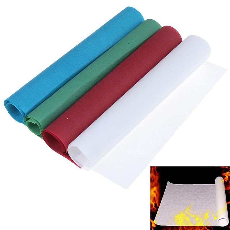 Feuerpapier, Blitz, Flammenpapier, Rosenfeuerpapier, Feuerpapier, Zauberrequisiten