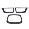 3 PCS Front Grille Overlay Cover Decorative Front Grille Surround Trim Replacement for       9th Generation 2006-2007