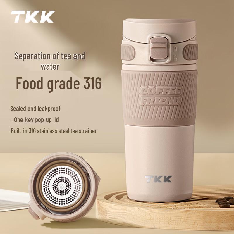 TKK TKK2001 Bruce 316 Stainless Steel Insulated Coffee Mug