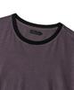 ASP Pigment Dyed Stripe Short Sleeve T-Shirt - Purple