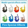 Soul Effect Impact Fire Special Effects Blue Flame Model Plastic Action Figure Display HG/RG SD Rabot/animation Stage Act Suit