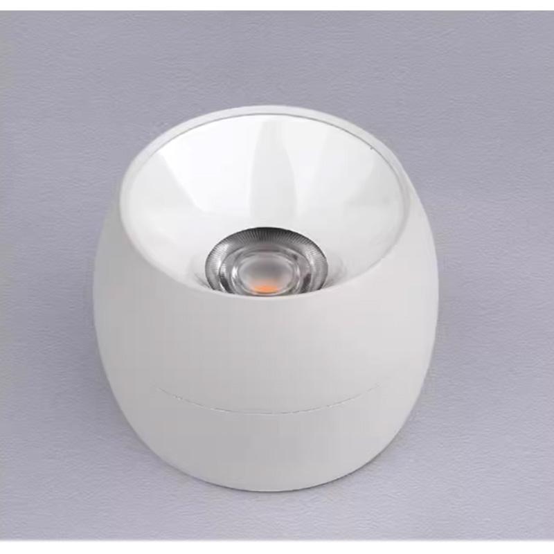 Dimmbarer 7W 10W 15W Aufbau COB Strahler LED Downlight, Hintergrundwandbeleuchtung AC85-265V LED Strahler Deckenleuchte