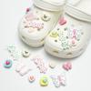 1set New Flower Bow Shoes Decoration DIY Removable Shoe Buckle Personalized Shoe Charms Set Fashion