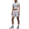 Jordan Round Neck Fashion Versatile Short Sleeve T-Shirt Women Tops White HJ0197133