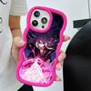 Wandering Witch Elaina Wavy Edge TPU Mobile Phone Case for iPhone 17 16 15 14 13 12 11 Air Pro Max Plus Colorful Cover
