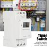 THC 30A Programmable Digital Timer Switch 220V 7 Day Electronic Time Control 1-168h Rail Mounting Weekly Programmable Timer