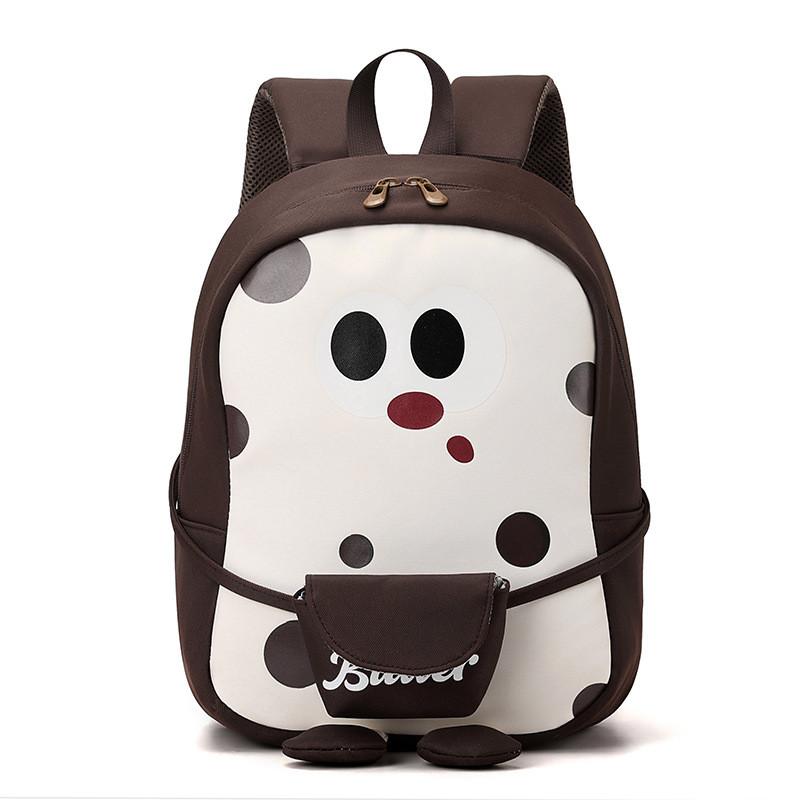 Cartoon Kids School Backpack With Breathable Nylon For Preschool Boys And Girls