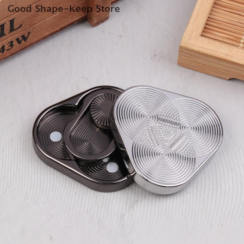 Stress-Relief Magnetic Fidget Slider Toy, EDC Metal ADHD Hand Spinner for Adult Anxiety Relief