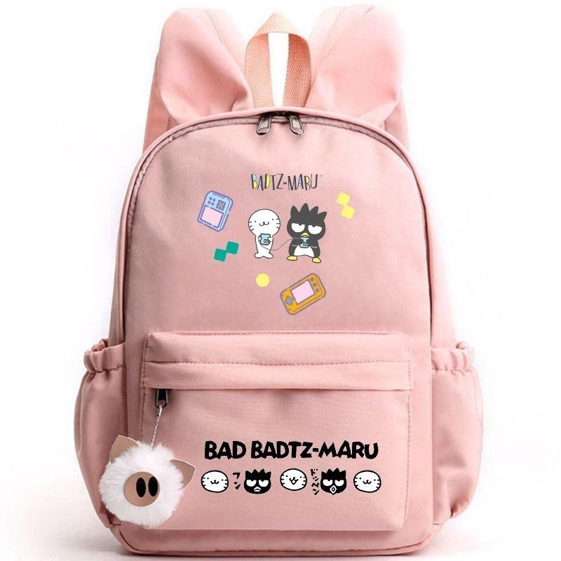 Schulrucksack mit großer Kapazität und Schultergurt; Schüler Drei-teiliges Federmäppchen-Set