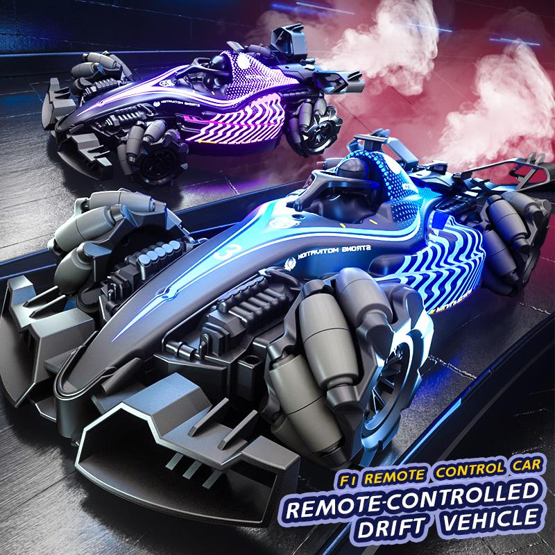2024 New Rc Racing Car Dual Gesture Control Stunt Spray Car Remote Control Highspeed Vehicle Children's Competitive Toy for Boys F1 Toy Gift
