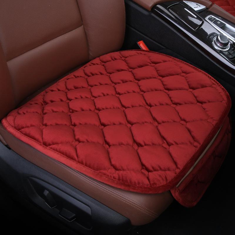 1 Set Universal Seat Protector Car Seat Cushion Soft Comfortable Without Backrest Seat Cushion Cover For Most Cars Suv