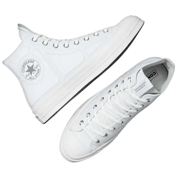 Converse Chuck 70 Comfortable High-Top Canvas Shoes for Women White