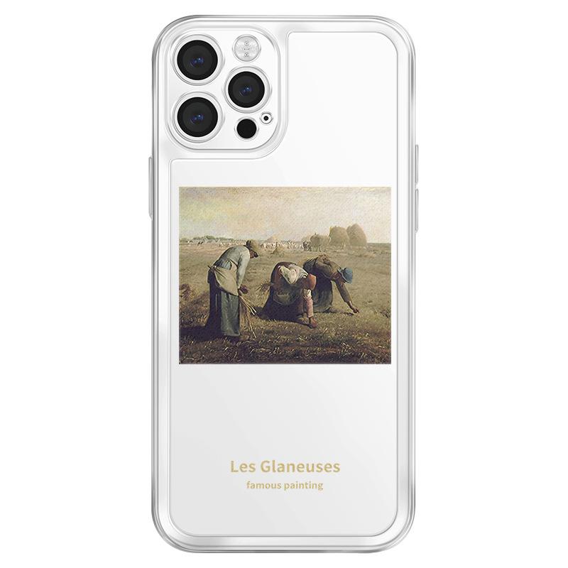 Internet Celebrity Case for iPhone 13, 14, 15 Pro Max, XR, XS Max - Trendy Photo Frame Design