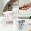 Lux Ceramic Bow Mug - Elegant Wedding Party Favor Coffee Cup