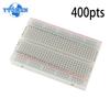 10PCS 400 Tie Point Breadboard for Arduino Solderless PCB Test Board 400 Hole Breadboard Universal DIY Kits