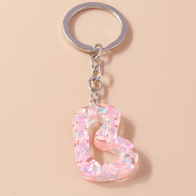 

Pretty Alphabet Initials Letter Keychain Women Girls Tassels Butterfly Key Ring Pendant for Handbag Decor Handmade Jewelry Gift