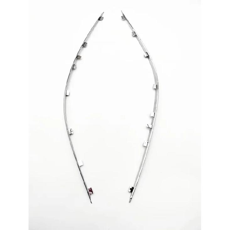 For Mercedes-Benz Front Bumper Chrome Plated  Trim W211 E180 E200 E220 E250 E300 OE;  A2118852321 A2118852421