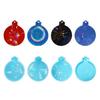 Shiny Light and Shadow Ornaments Silicone Epoxy Keychain Mold DIY Earrings Pendant Jewelry for Valentine Gift Crafts