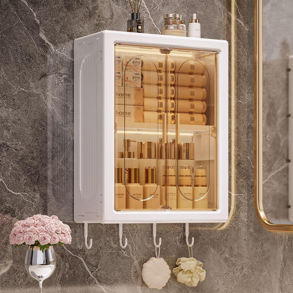 Lochfreies magnetisches wandmontiertes Badezimmer-Aufbewahrungsregal