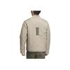 Adidas Three Stripe Logo Warm Windproof Sports Casual Cotton Jacket Men Jacket Khaki JE8571